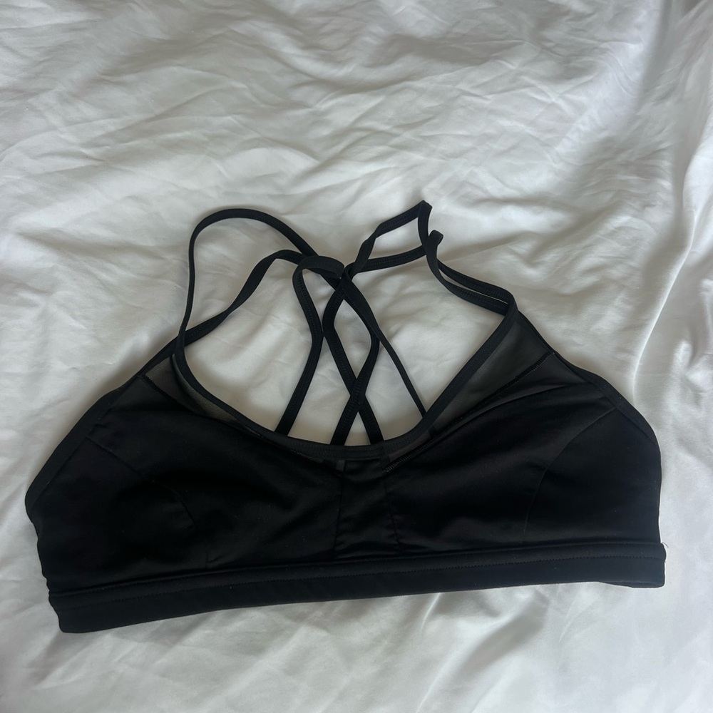 Lululemon Black Strappy Women's Bralette